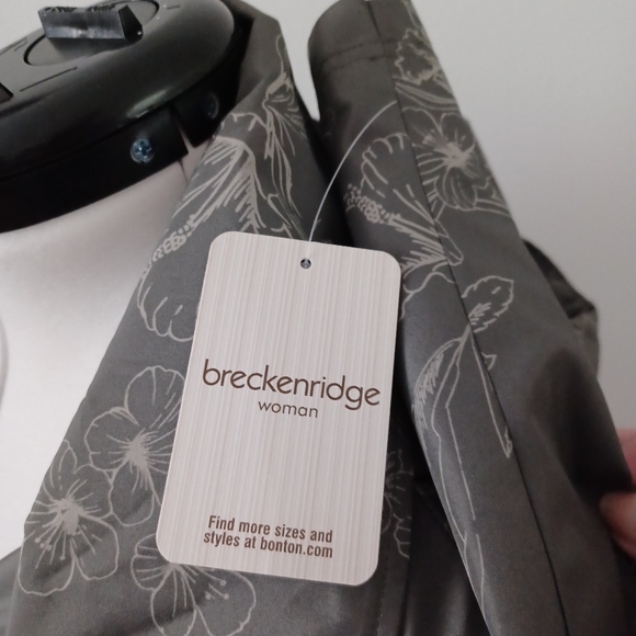 NWT Breckenridge Fall jacket olive green water and wind resistant. Size 1x. - Picture 4 of 8